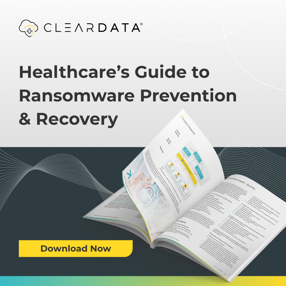 Healthcare ransomware prevention and recovery guide for securing healthcare cloud environments and protecting sensitive patient data